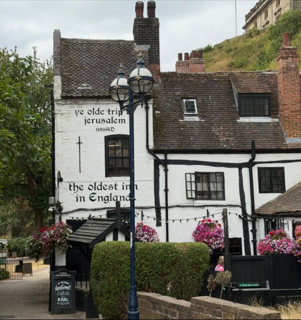 Ye Olde Trip to Jerusalem, the oldest inn in England, in Nottingham